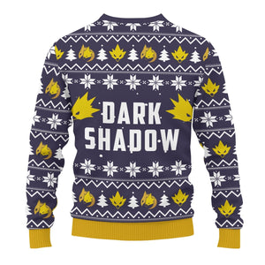 Dark Shadow Xmas Unisex Wool Sweater