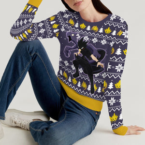 Dark Shadow Xmas Unisex Wool Sweater