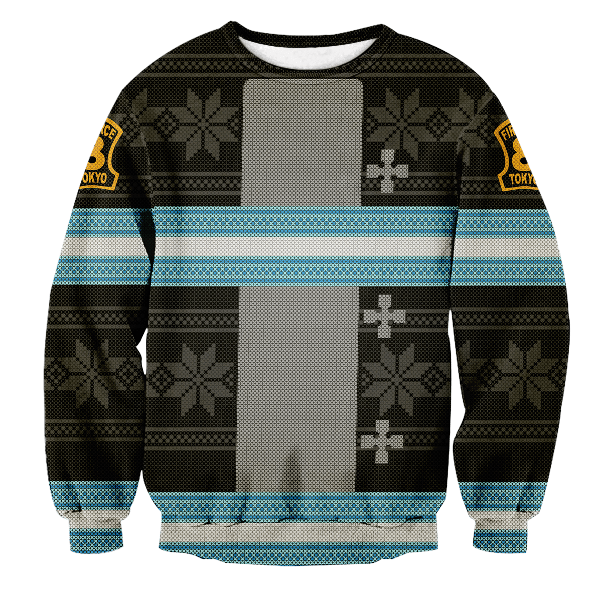 Fire Force Christmas Unisex Wool Sweater