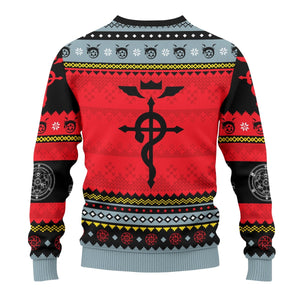 Full Metal Xmas Unisex Wool Sweater