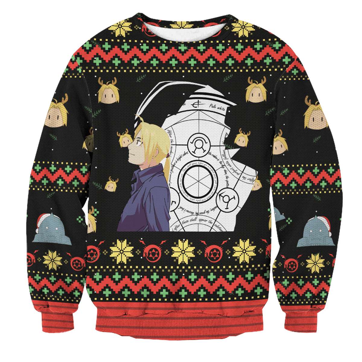 Fullmetal Christmas Unisex Wool Sweater