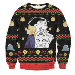 Fullmetal Christmas Unisex Wool Sweater