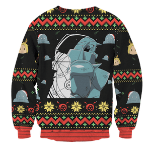 Fullmetal Christmas Unisex Wool Sweater