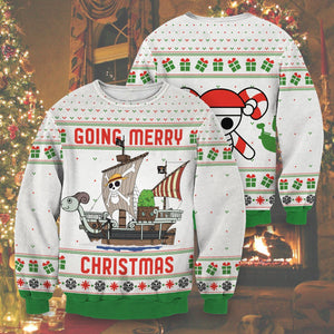 Going Merry Christmas Unisex Wool Sweater