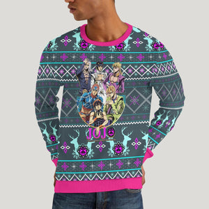 Golden Wind Xmas Unisex Wool Sweater