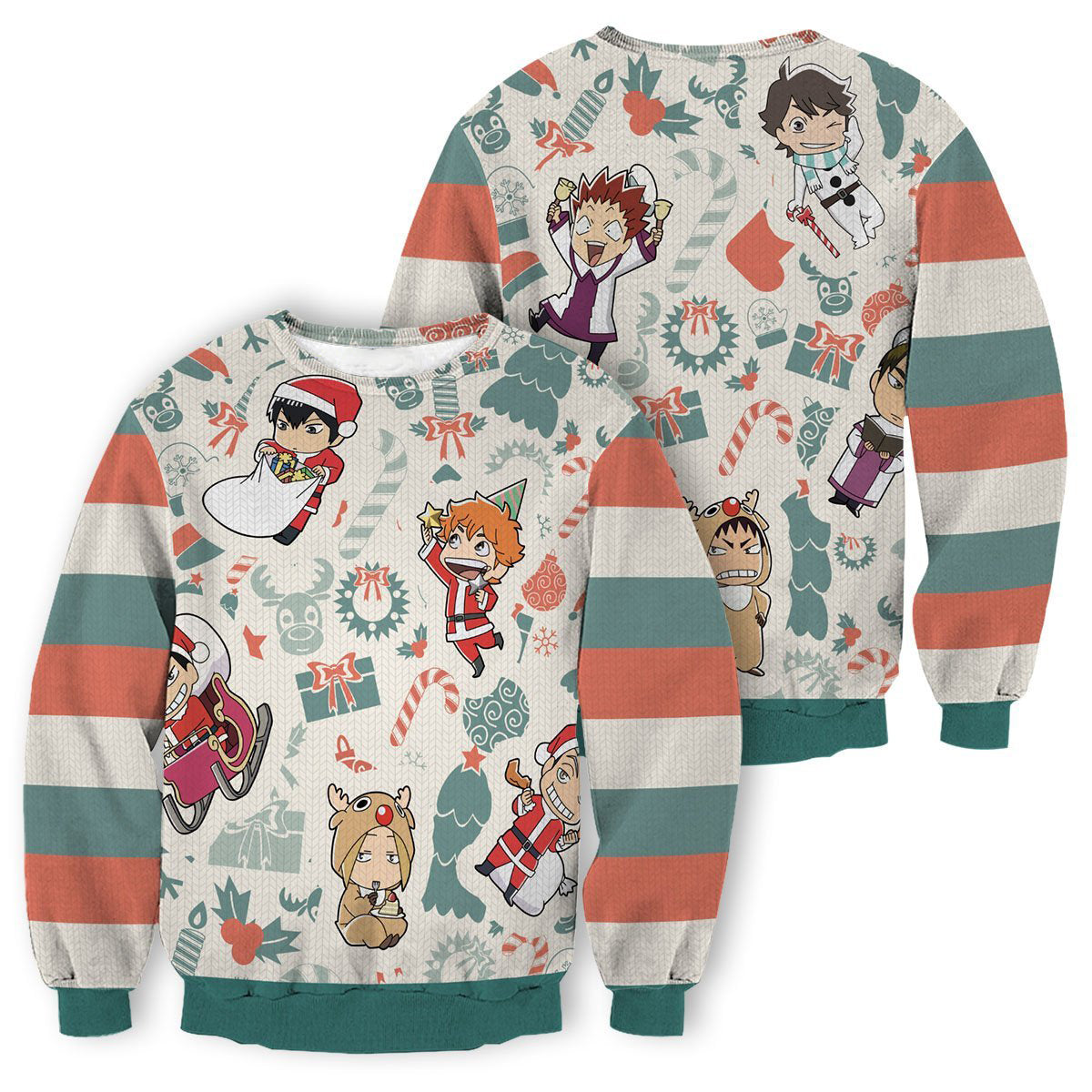 Haikyuu Christmas Unisex Wool Sweater