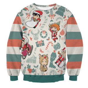 Haikyuu Christmas Unisex Wool Sweater