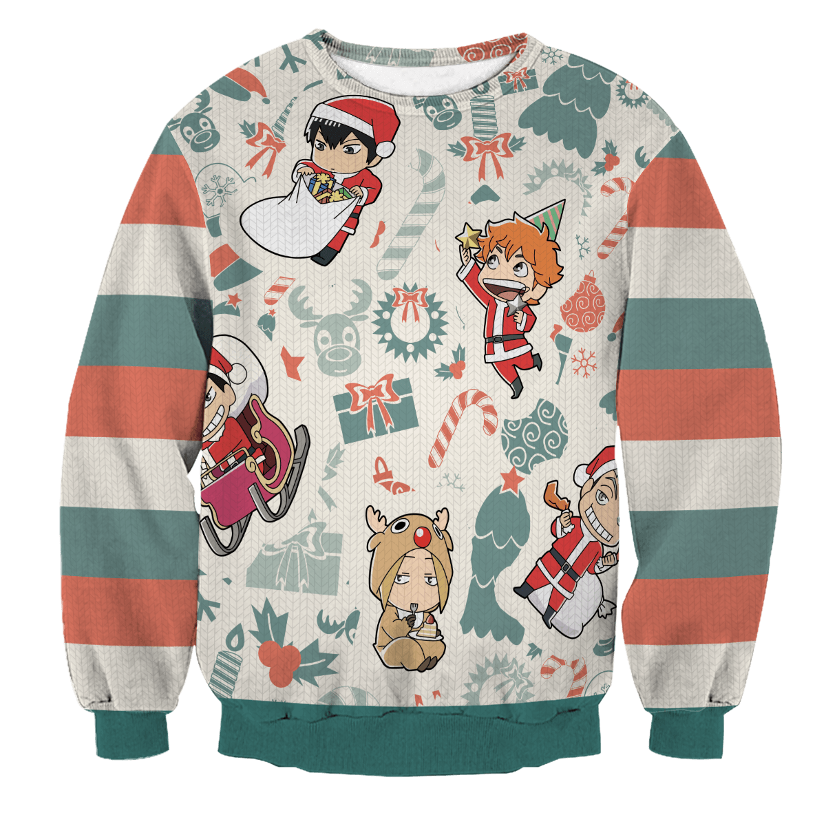 Haikyuu Christmas Unisex Wool Sweater