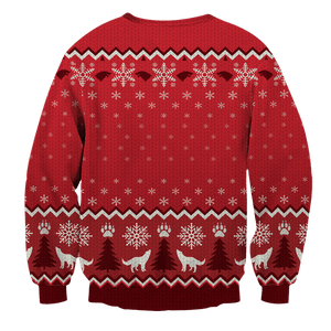 Ho! Ho! Hodor! Unisex Wool Sweater