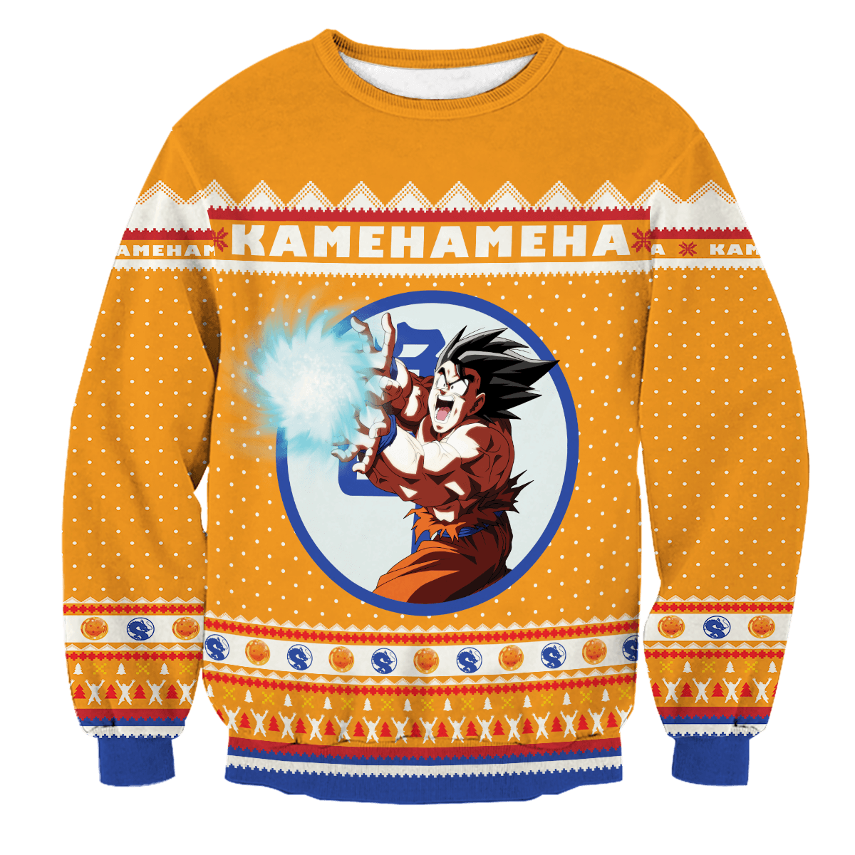 Kamehameha Christmas Unisex Wool Sweater