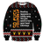 Learn Japanese Christmas Unisex Wool Sweater