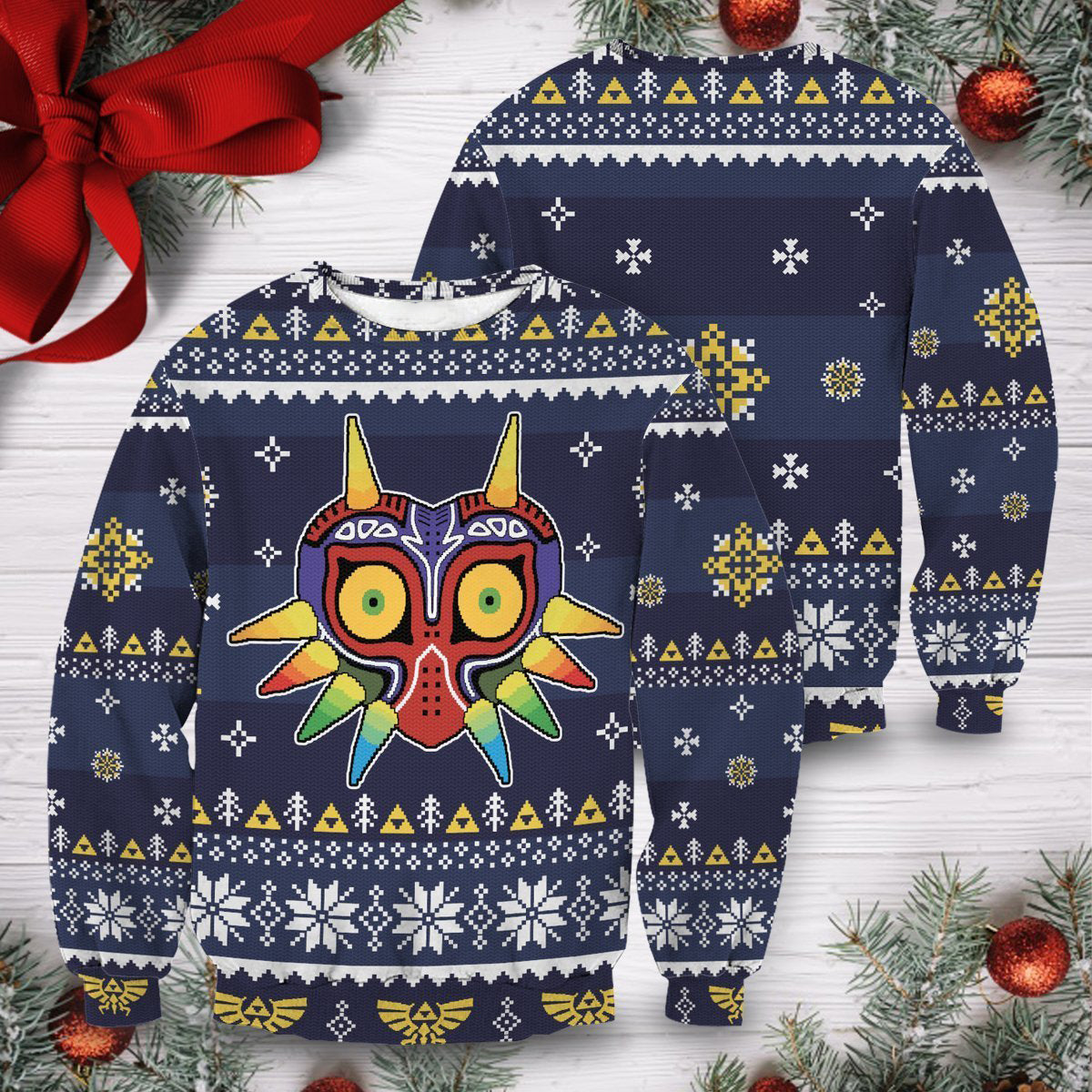 Majora's Mask Unisex Wool Sweater