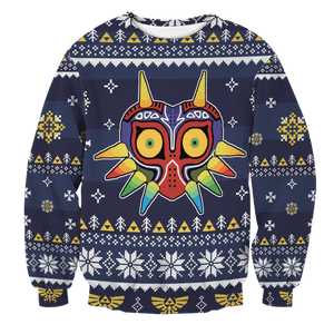 Majora's Mask Unisex Wool Sweater