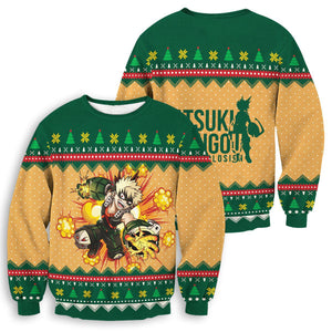 New Katsuki Boom Unisex Wool Sweater