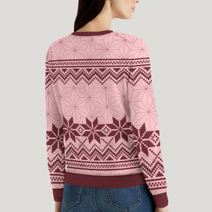 Nezuko Unisex Wool Sweater