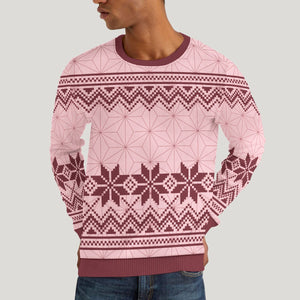 Nezuko Unisex Wool Sweater