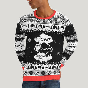 Oya Oya Oya Unisex Wool Sweater