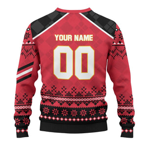 Personalized Haikyuu National Team Christmas Unisex Wool Sweater