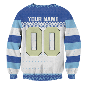 Personalized Kamomedai Christmas Unisex Wool Sweater