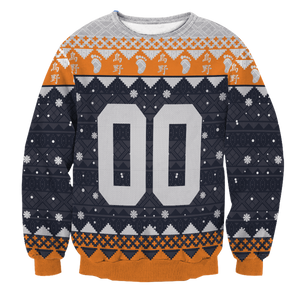 Personalized Karasuno Christmas Unisex Wool Sweater