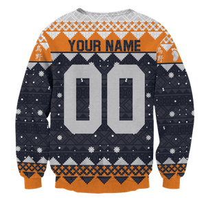 Personalized Karasuno Christmas Unisex Wool Sweater