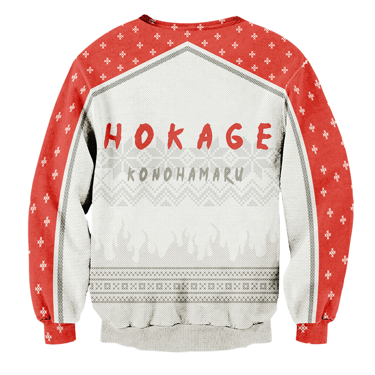 Personalized Konoha Hokage Unisex Wool Sweater