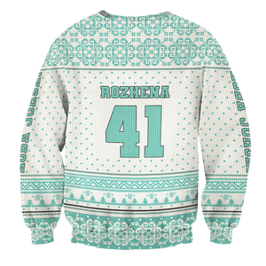 Personalized Team Aoba Johsai Christmas Unisex Wool Sweater