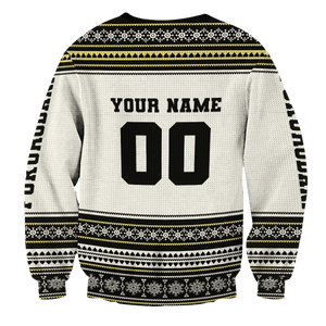 Personalized Team Fukurodani Christmas Unisex Wool Sweater