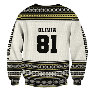 Personalized Team Fukurodani Christmas Unisex Wool Sweater