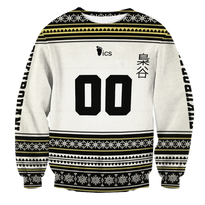 Personalized Team Fukurodani Christmas Unisex Wool Sweater