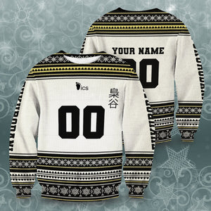 Personalized Team Fukurodani Christmas Unisex Wool Sweater