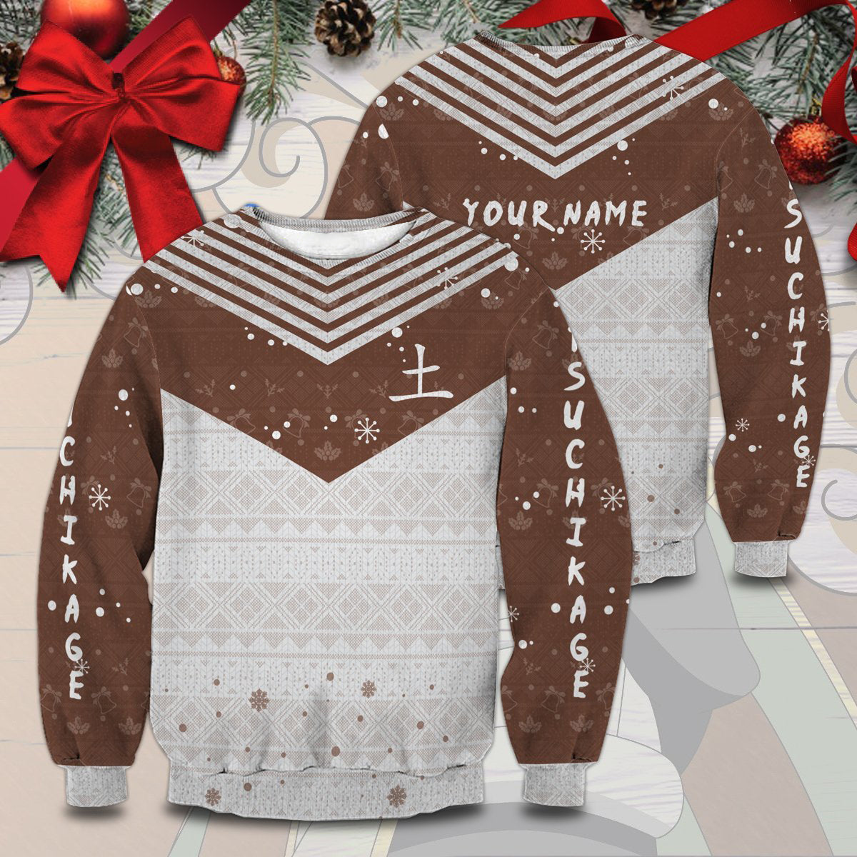 Personalized Tsuchikage Unisex Wool Sweater