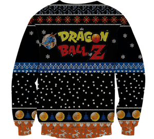 Saiyan Christmas Unisex Wool Sweater