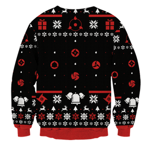 Sharingan Christmas Unisex Wool Sweater