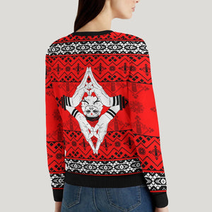 Sukuna Christmas Unisex Wool Sweater