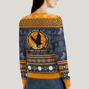 Team Crow Unisex Wool Sweater