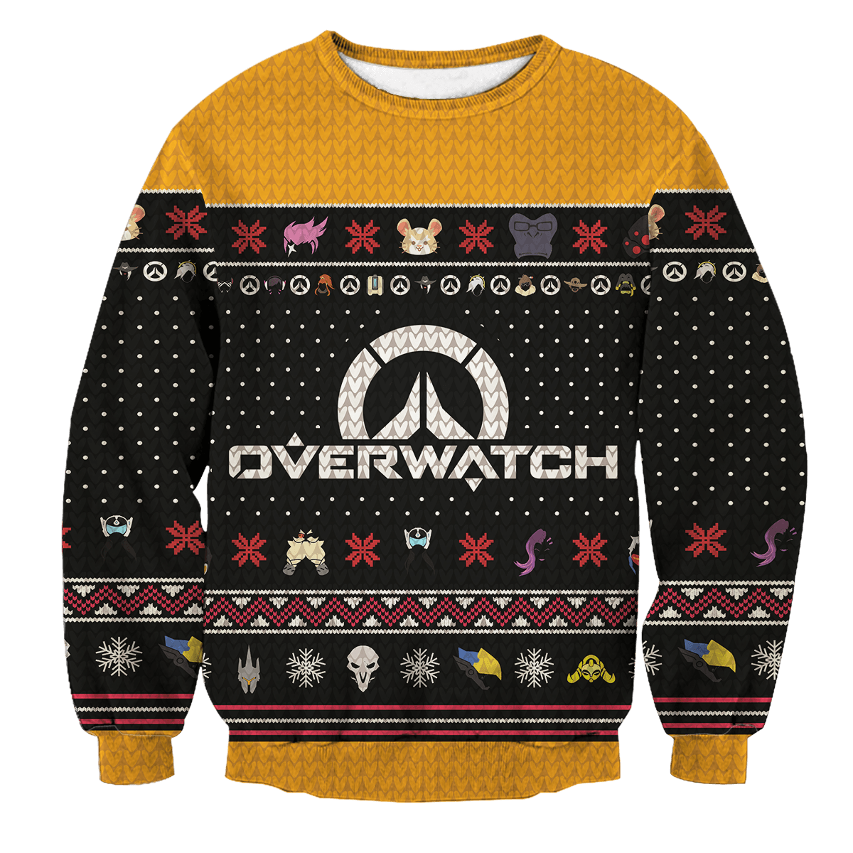 Ultimate Overwatch Christmas Unisex Wool Sweater