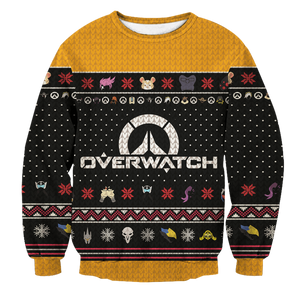 Ultimate Overwatch Christmas Unisex Wool Sweater