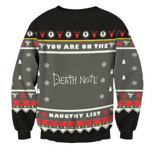 Yagami Naughty List Unisex Wool Sweater