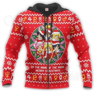 Sailor Moon Ugly Christmas Sweater Anime Xmas Gifts Idea