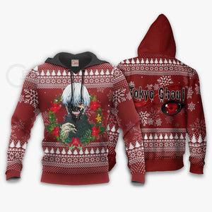 Ken Kaneki Cool Ugly Christmas Sweater Tokyo Ghoul Gift Idea