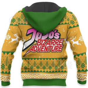 Dio Brando Ugly Christmas Sweater JoJo's Anime Xmas Hoodie