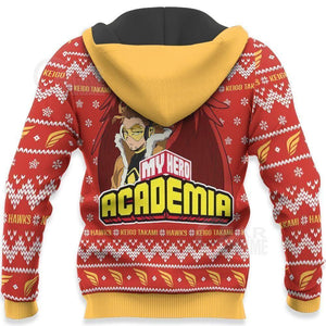 Keigo Takami Hawks Ugly Christmas Sweater My Hero Academia Xmas