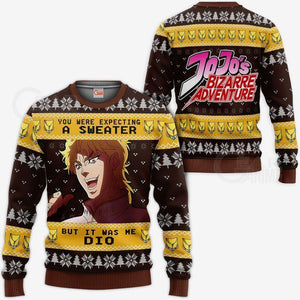 Dio Brando Ugly Christmas Sweater JoJo's Bizarre Adventure Xmas
