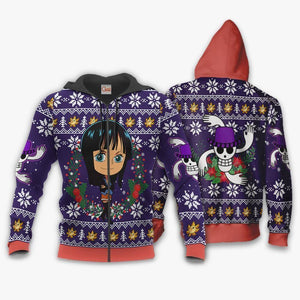 Nico Robin Ugly Christmas Sweater One Piece Anime Xmas