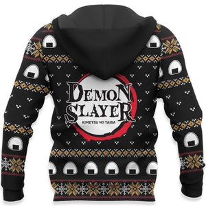 Nezuko Kamado Ugly Christmas Sweater Demon Slayer Anime Custom Clothes