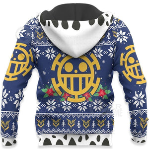 Trafalgar Law Ugly Christmas Sweater One Piece Anime Xmas