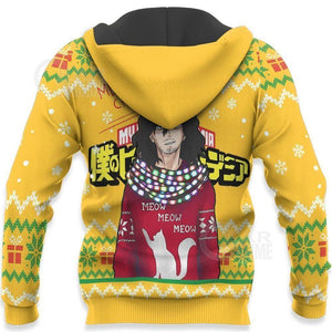 Shota Aizawa and All Might Ugly Christmas Sweater MHA Xmas Gift