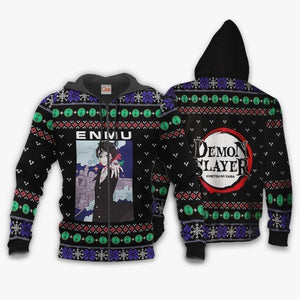 Tamio Enmu Ugly Sweater Christmas Demon Slayer Anime Gift