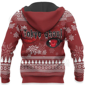 Ken Kaneki Ugly Christmas Sweater Tokyo Ghoul Anime Gift Idea